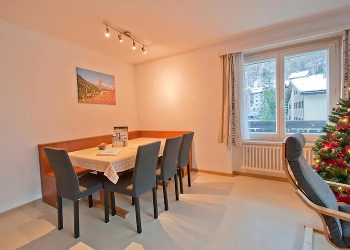 公寓 Haus Matten, Birch 采尔马特